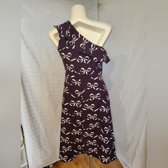Banana Republic Patterned Dress, Size 2 Petite - Picture 4 of 6